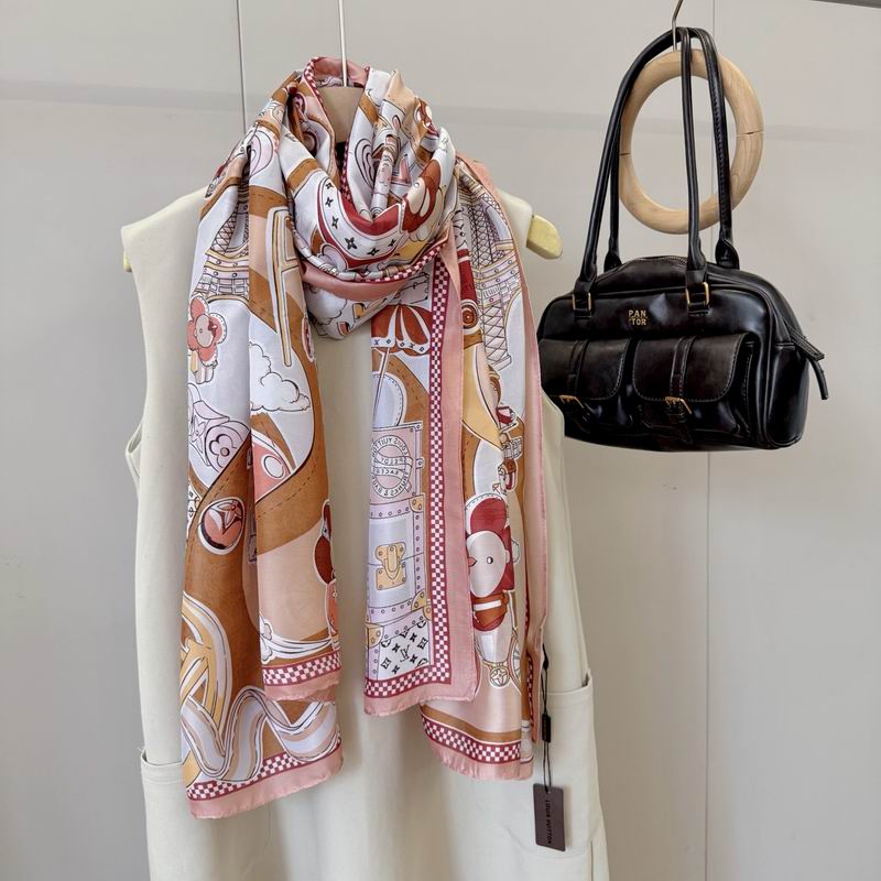 LV silk Scarf 90-180cm E03 (11)