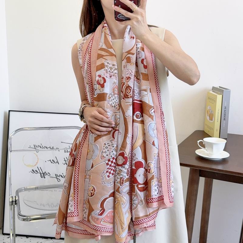 LV silk Scarf 90-180cm E03 (13)