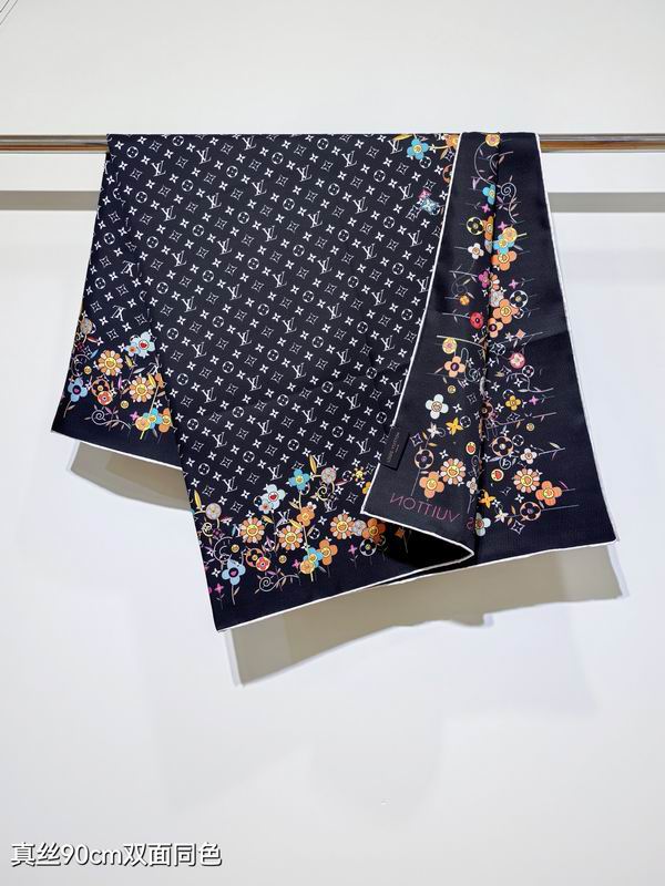 LV silk Scarf 90X90cm E032923 (3)
