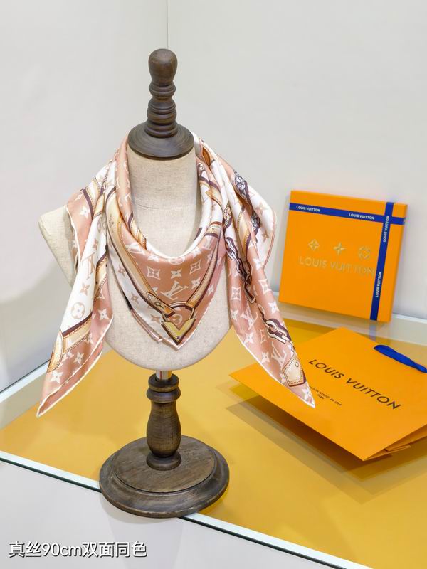 LV silk Scarf 90X90cm E29 (29)