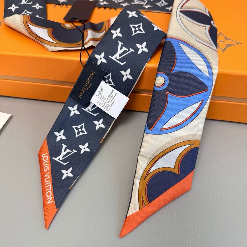 LV silk ribbon 5X120cm E05 (2)