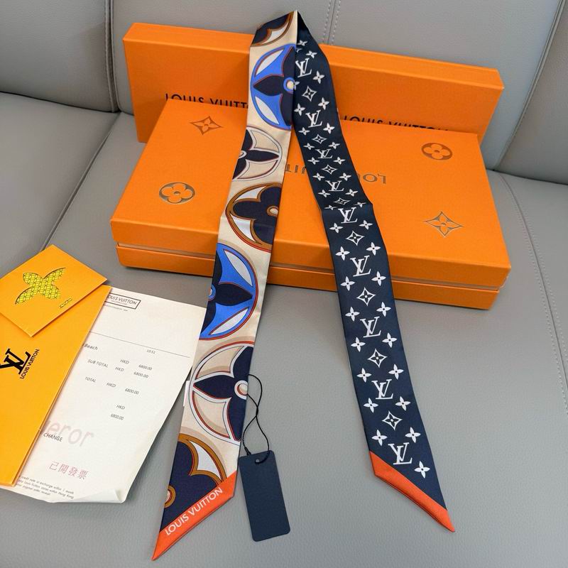 LV silk ribbon 5X120cm E05 (7)