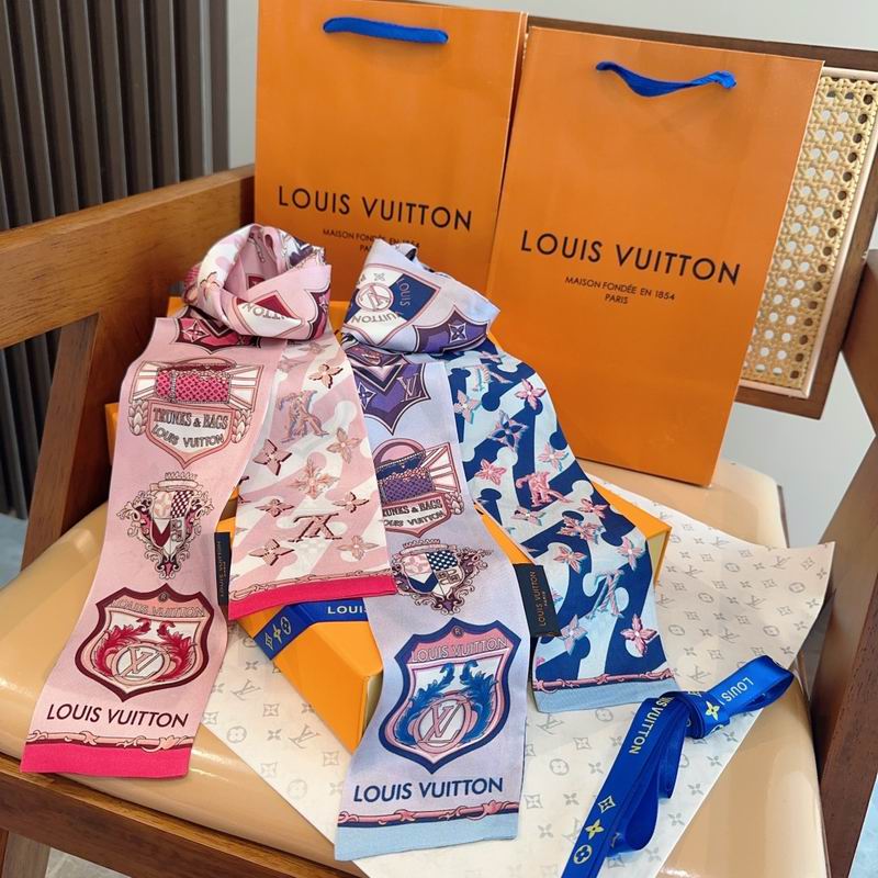 LV silk ribbon 8X120cm E12 (18)