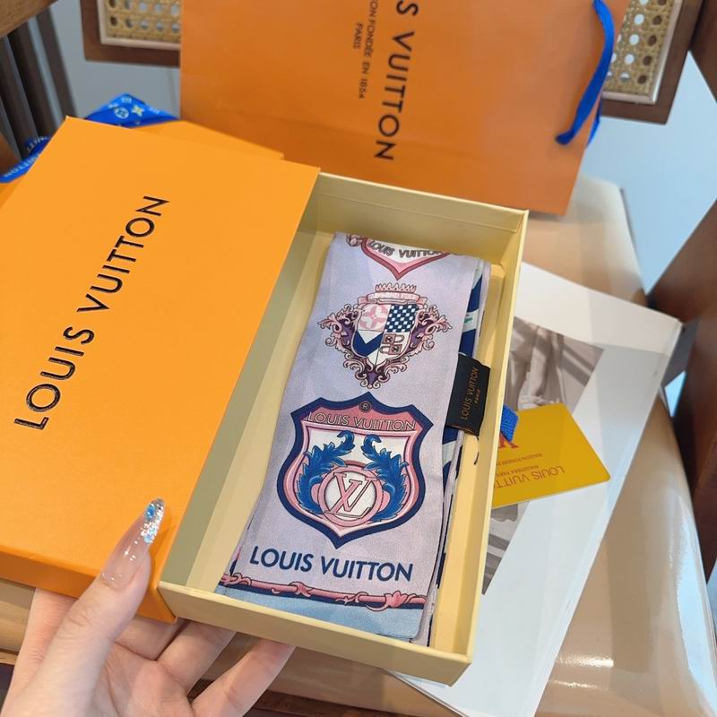 LV silk ribbon 8X120cm E12 (7)