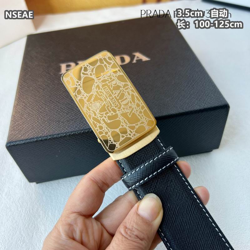 Prada belt 35mmX100-125cm 8L (8)