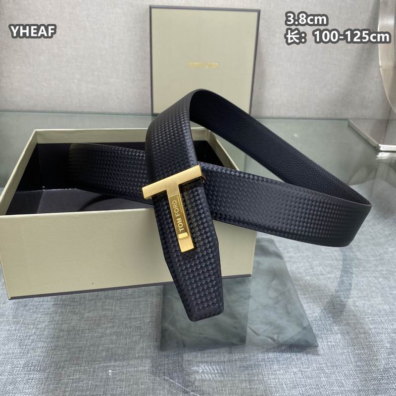 Tom Ford belt 38mmX100-125cm 8L (109)