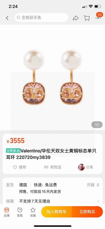 Valentino earring 01yxh69 (1)