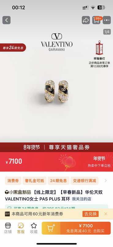 Valentino earring 01yxh72 (3)