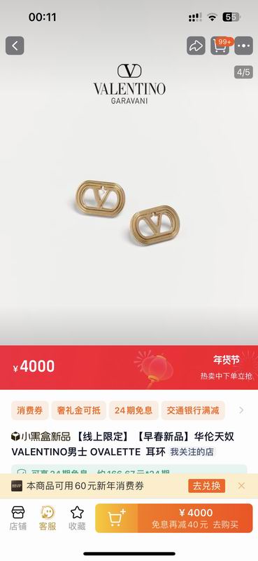 Valentino earring 01yxh73 (5)