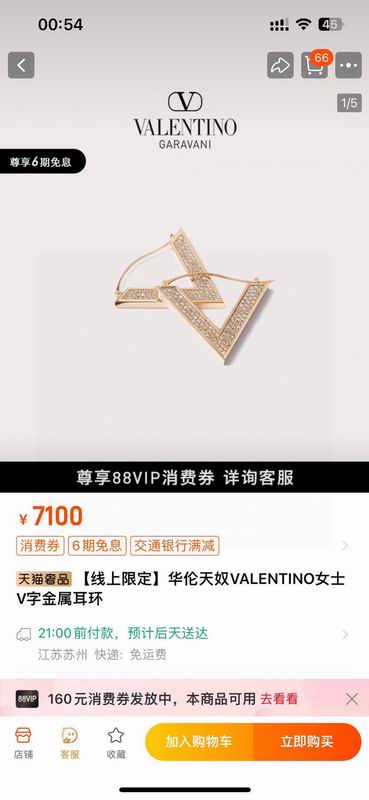 Valentino earring 02yxh81 (5)