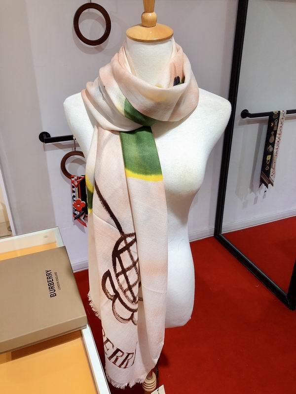 Burberry scarf 100X200cm 100%羊绒 E168 (3)