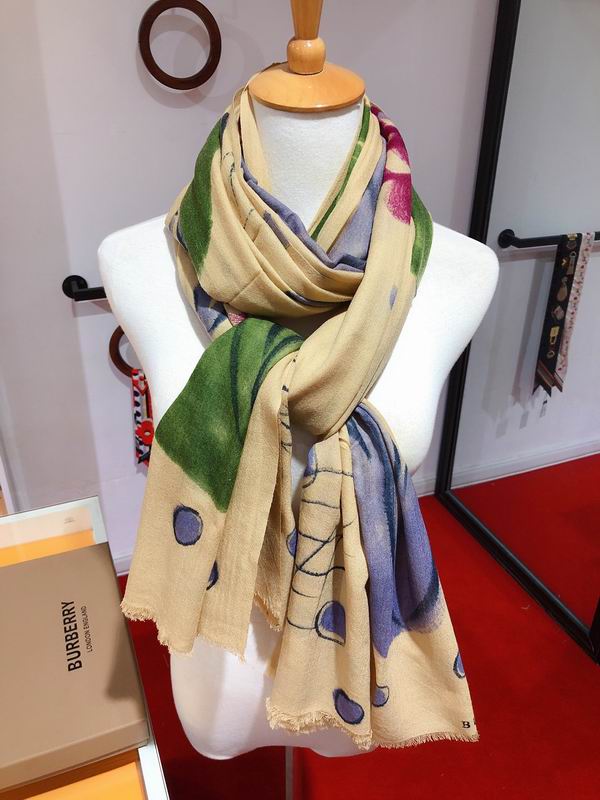 Burberry scarf 100X200cm 100%羊绒 E169 (1)