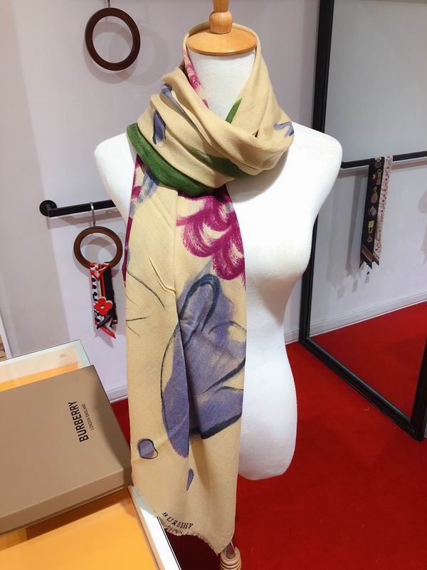 Burberry scarf 100X200cm 100%羊绒 E169 (3)