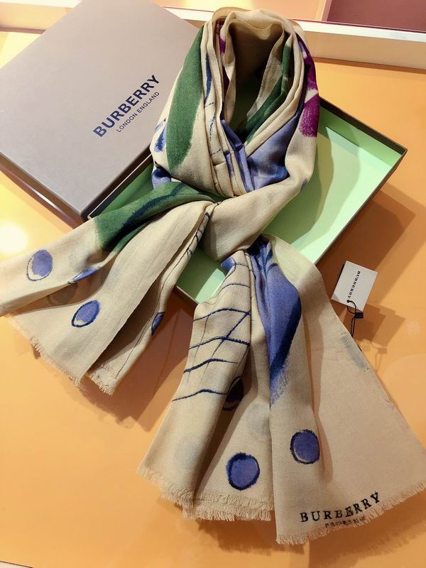 Burberry scarf 100X200cm 100%羊绒 E169 (5)