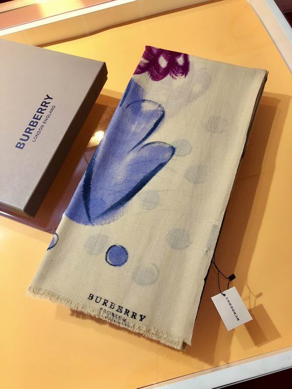 Burberry scarf 100X200cm 100%羊绒 E169 (9)