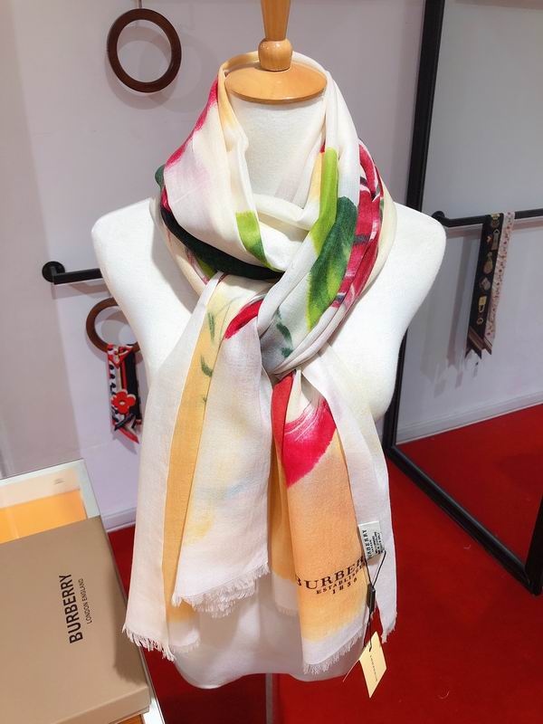 Burberry scarf 100X200cm 100%羊绒 E170 (1)