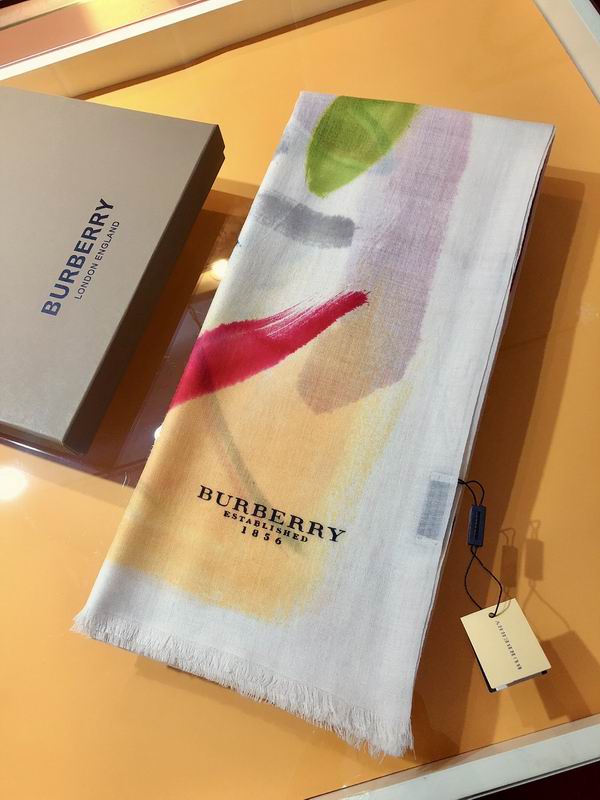 Burberry scarf 100X200cm 100%羊绒 E170 (9)