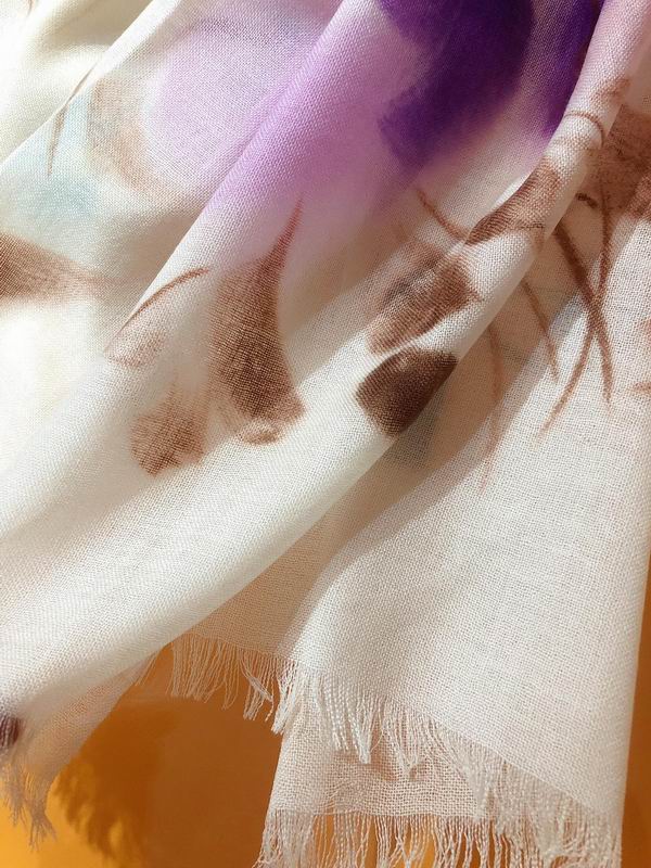 Chanel scarf 70X200cm 50%羊毛50%真丝 E171 (4)
