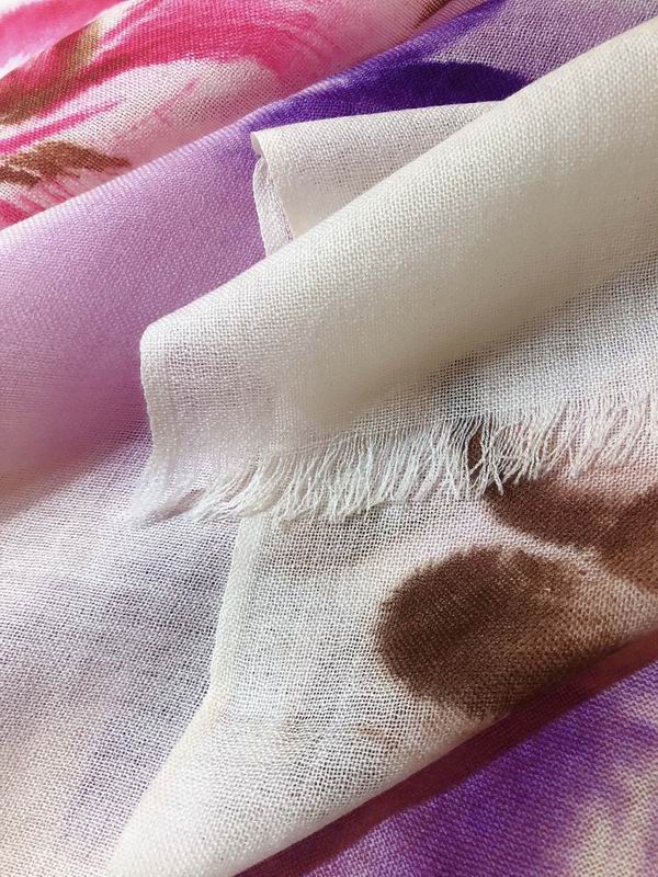 Chanel scarf 70X200cm 50%羊毛50%真丝 E171 (6)