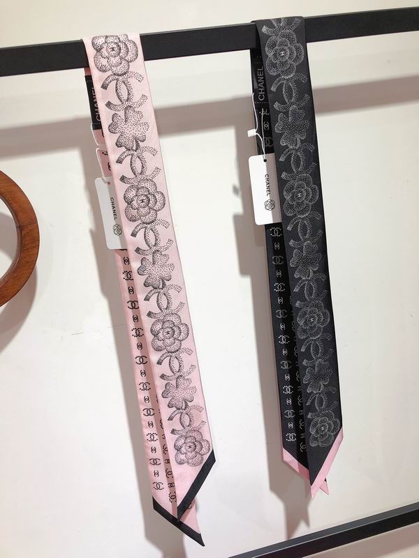 Chanel silk ribbon 6X120cm E84 (8)