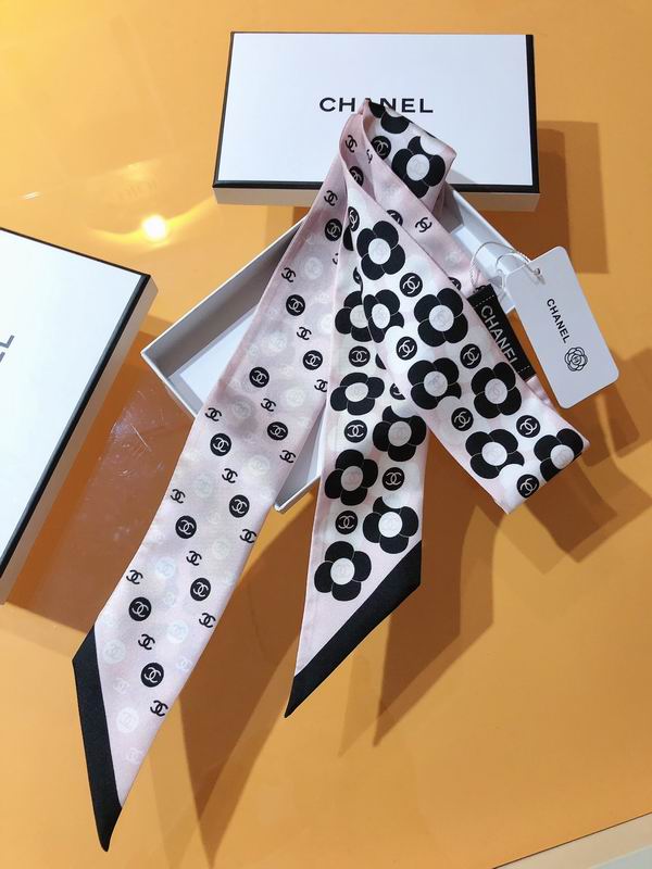 Chanel silk ribbon 6X120cm E85 (4)
