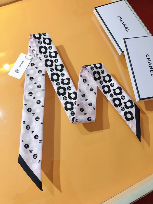 Chanel silk ribbon 6X120cm E85 (5)