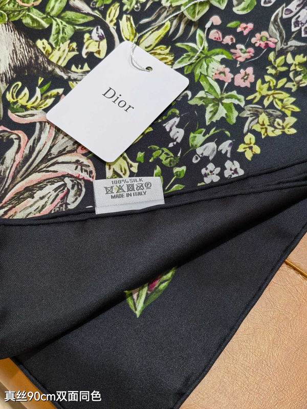 Dior silk Scarf 90X90cm E114 (24)