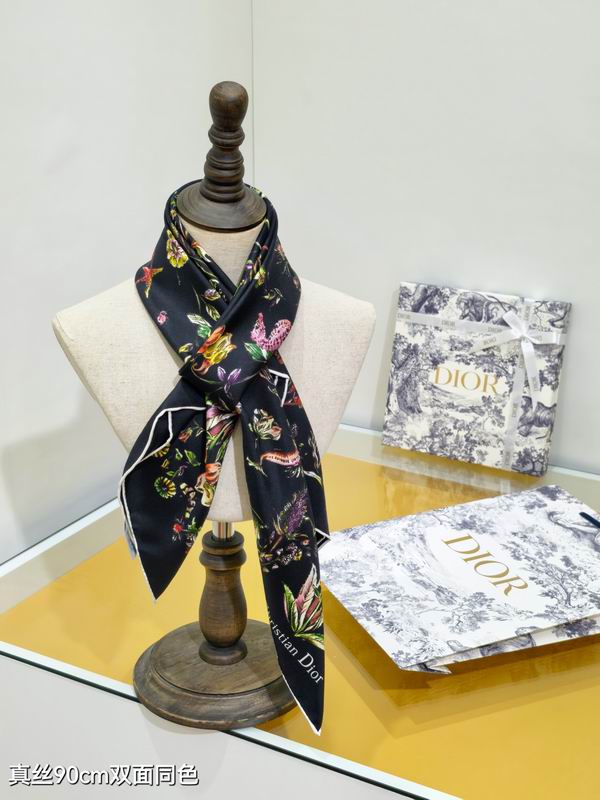 Dior silk Scarf 90X90cm E115 (20)