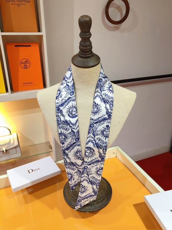 Dior silk ribbon 6X105cm E172 (29)