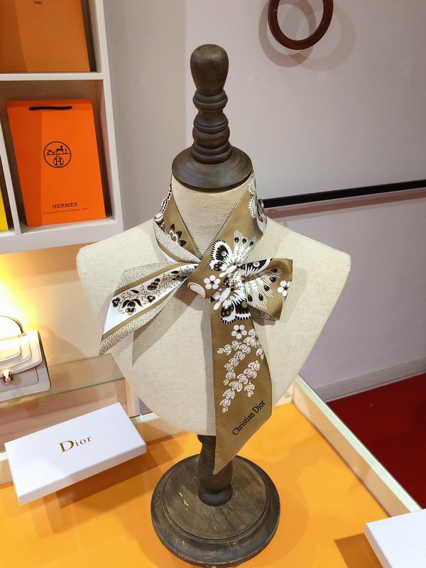 Dior silk ribbon 6X105cm E173 (10)