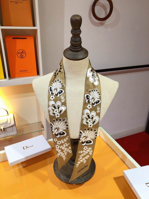 Dior silk ribbon 6X105cm E173 (11)