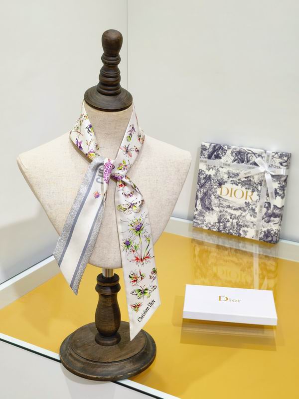 Dior silk ribbon 6X105cm E21 (12)