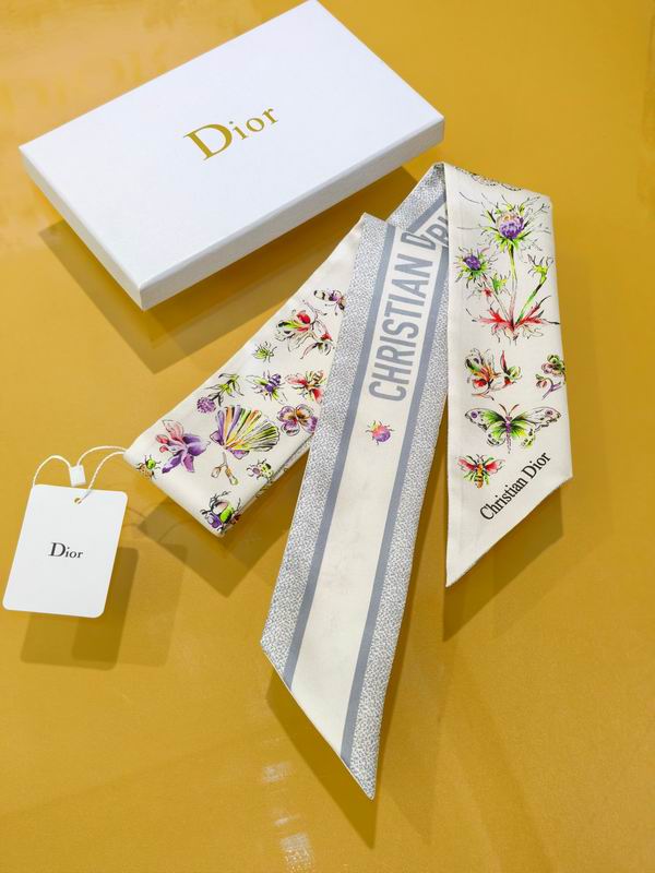 Dior silk ribbon 6X105cm E21 (17)
