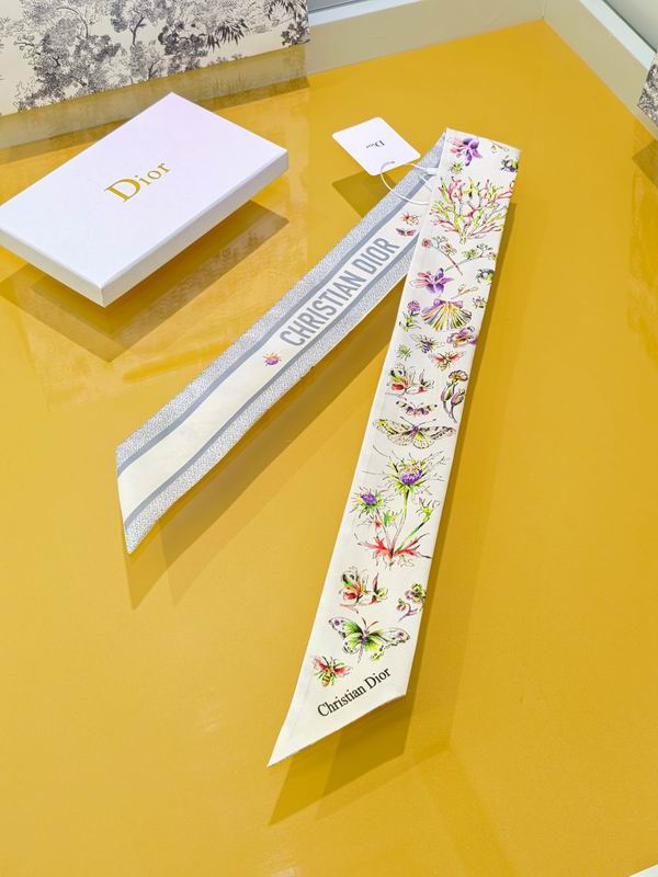 Dior silk ribbon 6X105cm E21 (18)