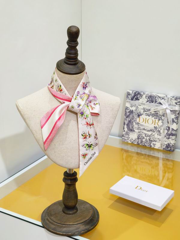 Dior silk ribbon 6X105cm E21 (2)