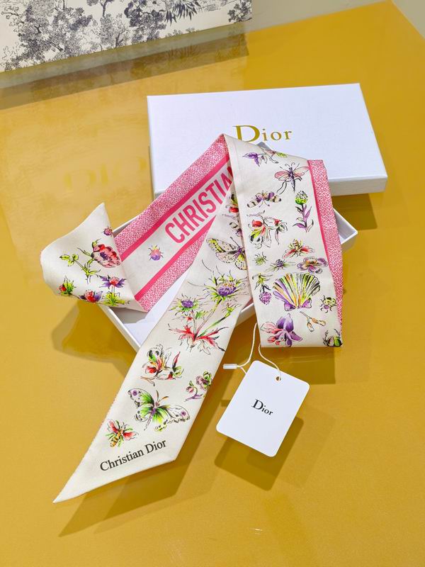 Dior silk ribbon 6X105cm E21 (3)