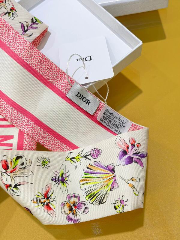 Dior silk ribbon 6X105cm E21 (4)
