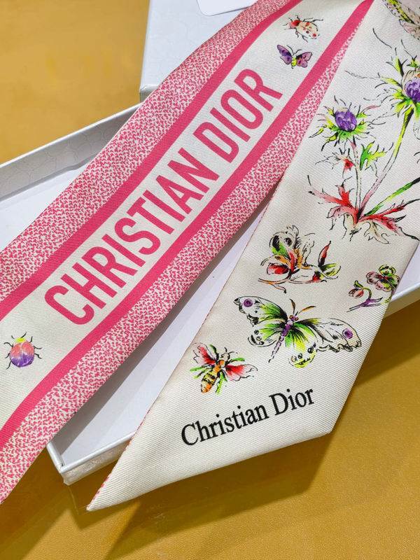 Dior silk ribbon 6X105cm E21 (5)