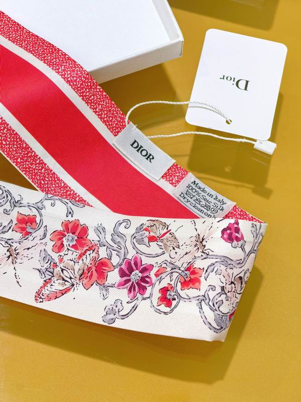 Dior silk ribbon 6X105cm E52 (10)