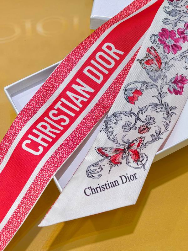 Dior silk ribbon 6X105cm E52 (11)