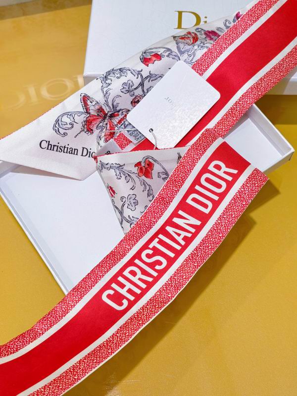 Dior silk ribbon 6X105cm E52 (12)