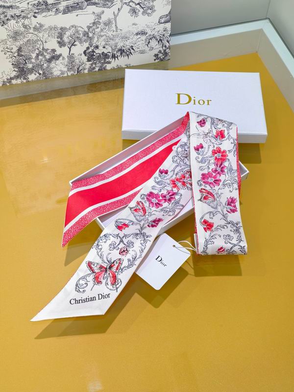 Dior silk ribbon 6X105cm E52 (13)
