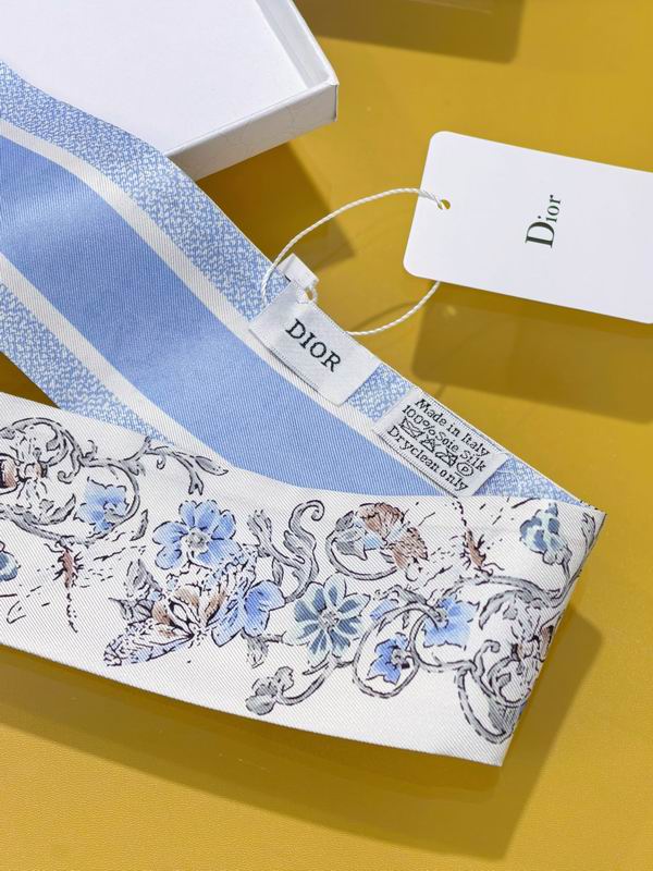 Dior silk ribbon 6X105cm E52 (3)