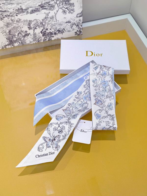 Dior silk ribbon 6X105cm E52 (6)