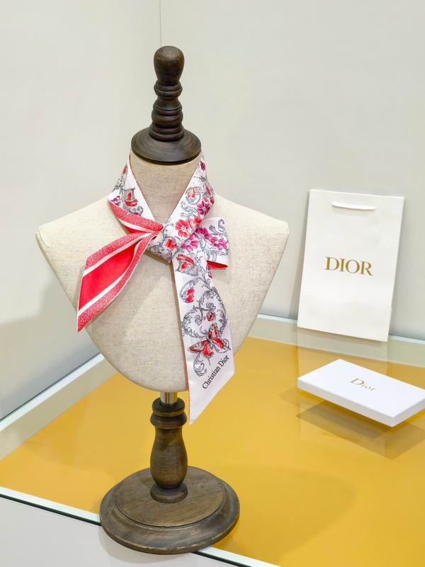 Dior silk ribbon 6X105cm E52 (9)