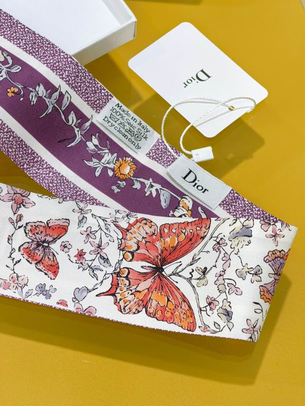 Dior silk ribbon 6X105cm E53 (12)
