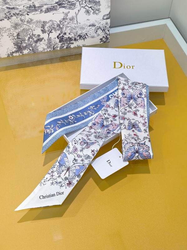 Dior silk ribbon 6X105cm E53 (6)
