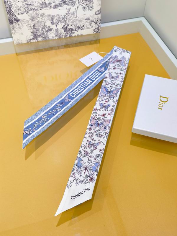 Dior silk ribbon 6X105cm E53 (7)