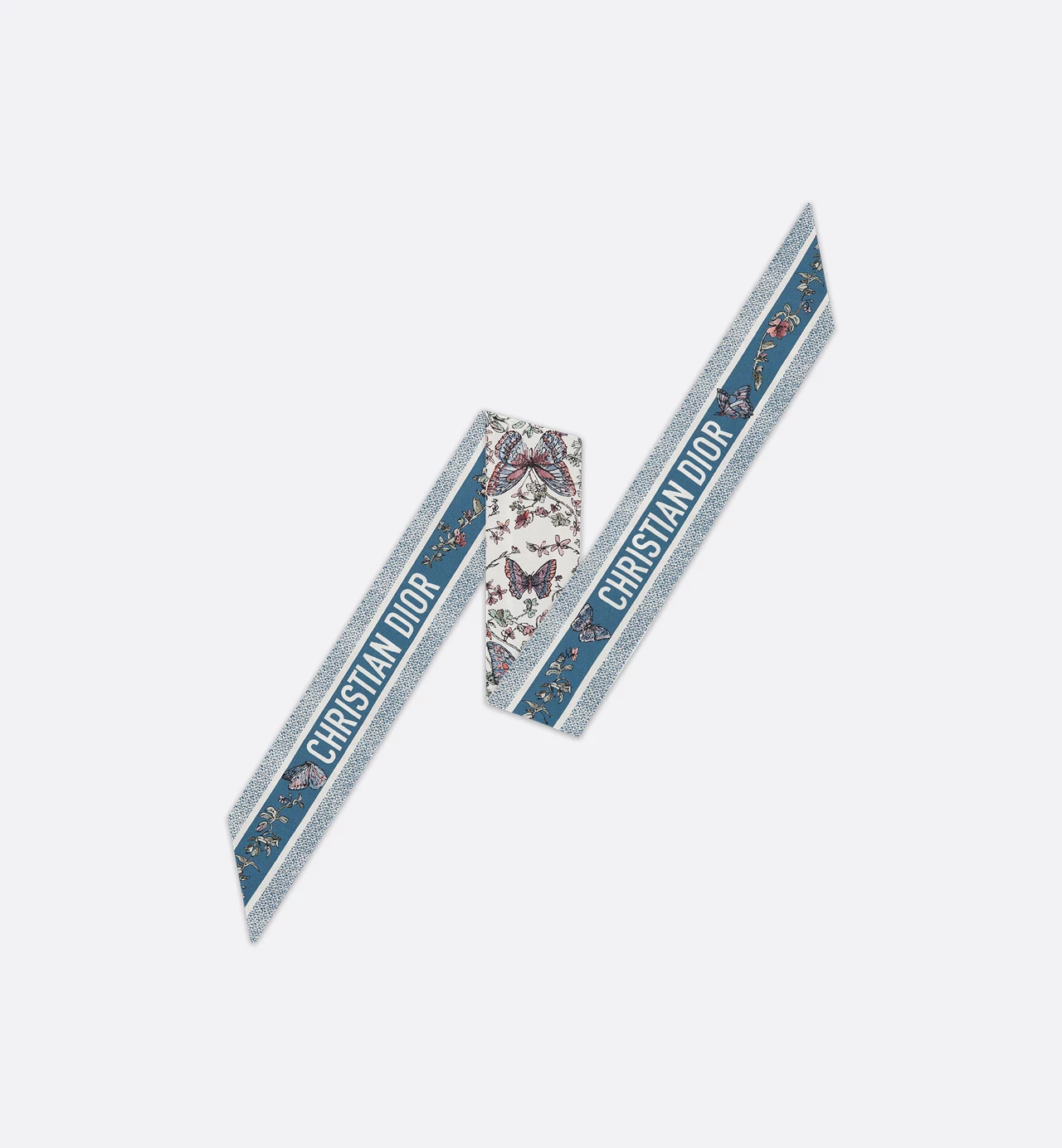 Dior silk ribbon 6X105cm E53 (8)