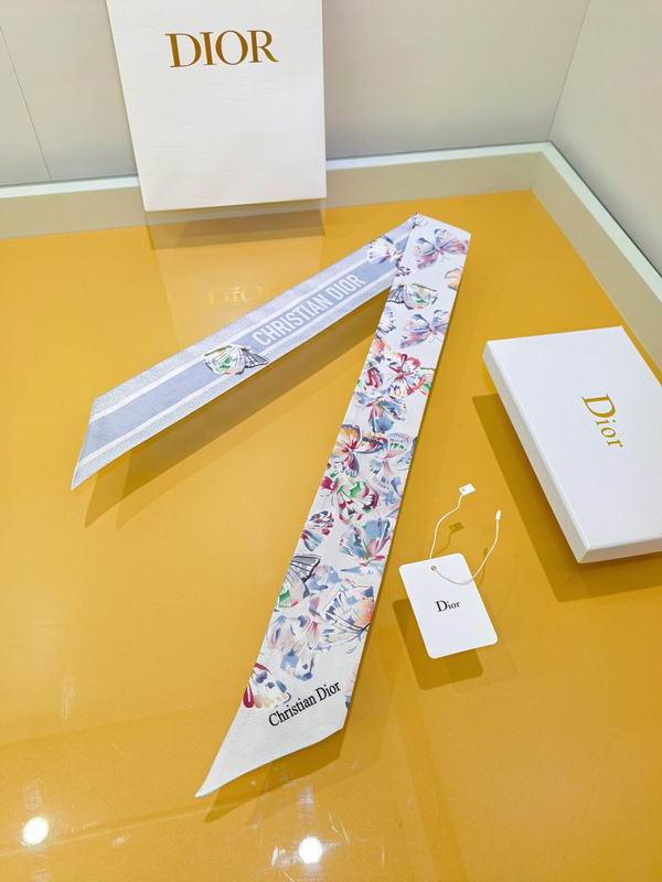 Dior silk ribbon 6X105cm E73 (10)